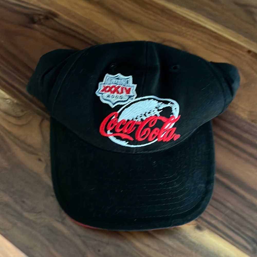 Vintage 2000 Super Bowl CocaCola Baseball Hat